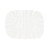 フリルパール ランチマット ホワイト