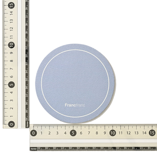 珪藻土入りソフトコースター ブルー | Francfranc（フランフラン）公式