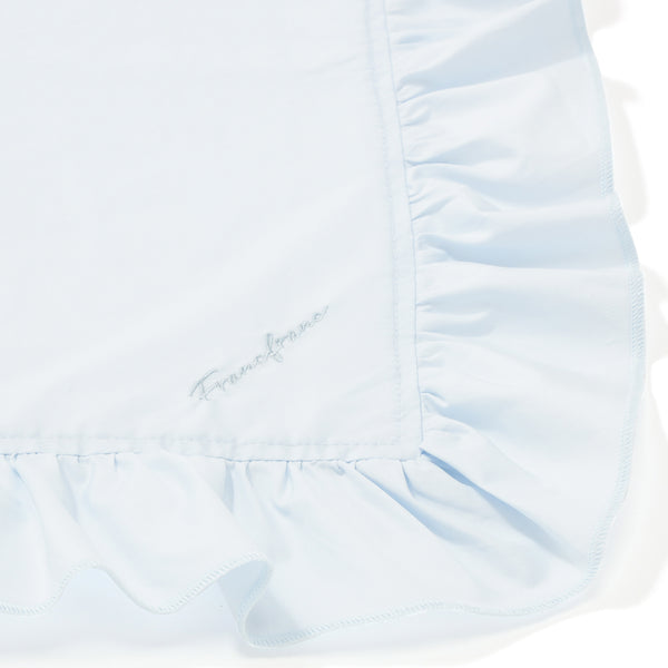 フリルナプキン ライトブルー