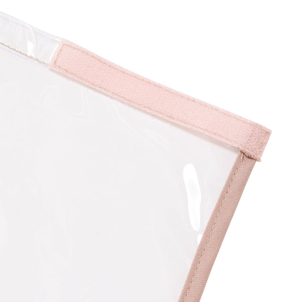 2WAY お掃除 フルエプロン ピンク