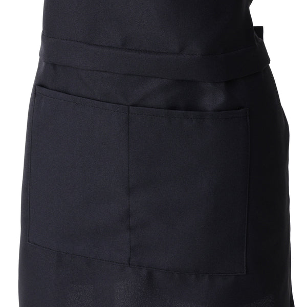 2WAY お掃除 フルエプロン ブラック