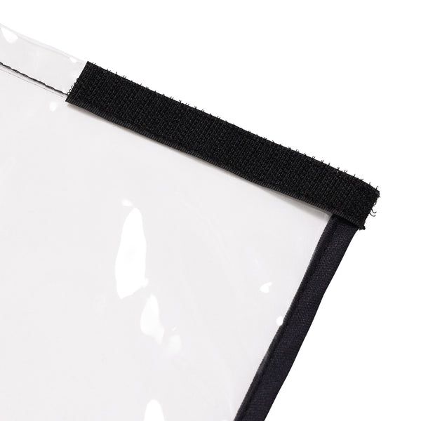 2WAY お掃除 フルエプロン ブラック