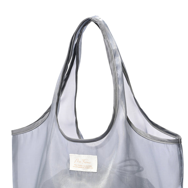 取り外しできるランチバッグ オーガンジー ダークブルー