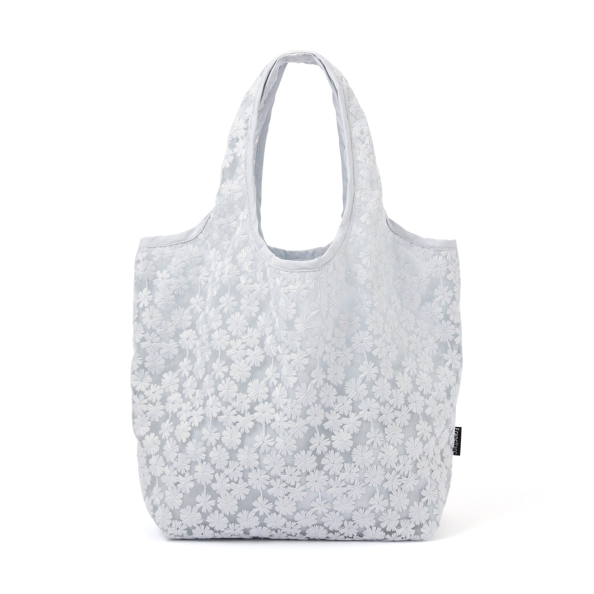 取り外しできるランチバッグ レース ブルー