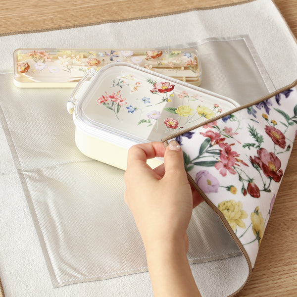 結ばず包める ランチクロス リリア グレー