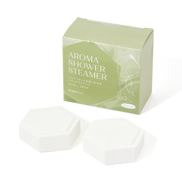 アロマシャワースチーマー ユズ グリーン