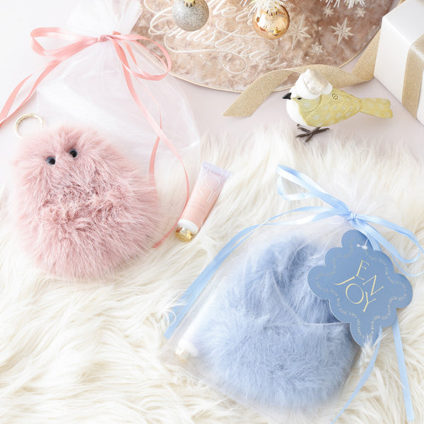 ハンドクリーム＆チャームセット ブルー (ホワイトティーの香り)