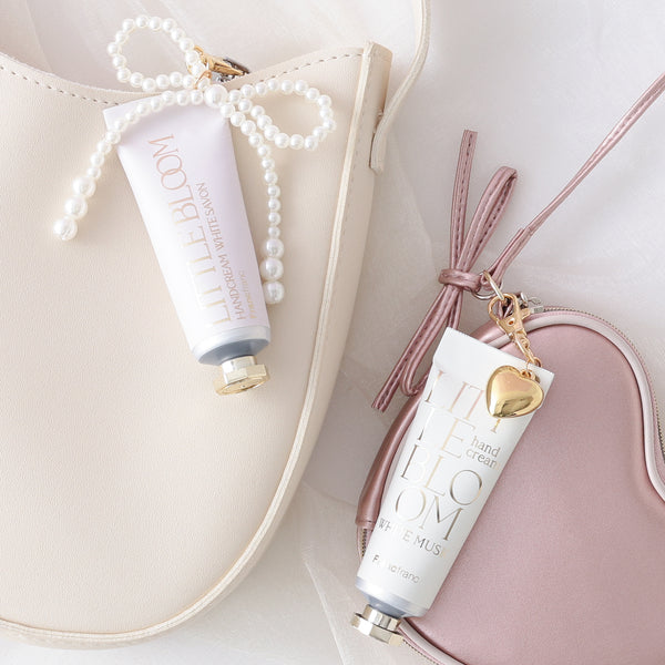 リトルブルーム チャーム付きハンドクリーム オレンジ