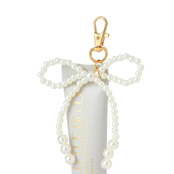 リトルブルーム チャーム付きハンドクリーム ブラウン