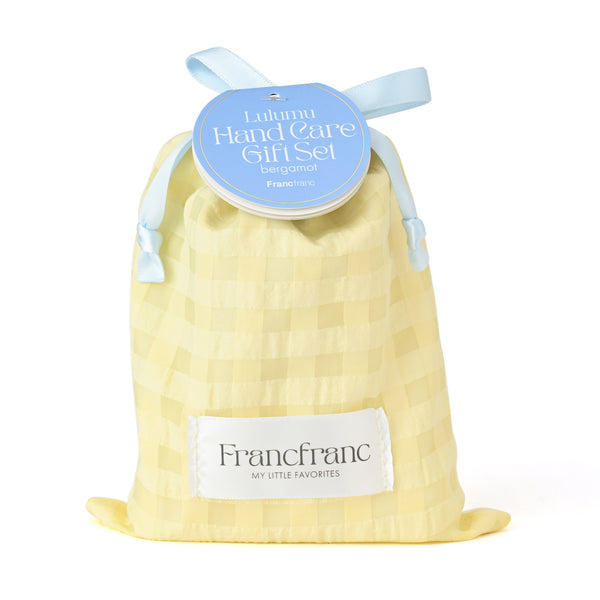 ルルム ハンドケアギフトセット ギンガム XS イエロー | Francfranc