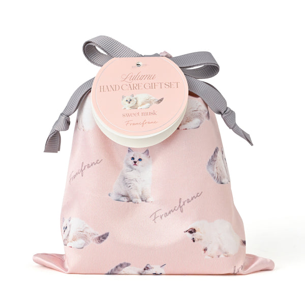 ルルム ハンドケアギフトセット キャット XS ピンク