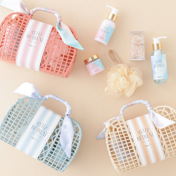 プチ リトリート ボディケアセット ベージュ（クリアシトラスの香り）