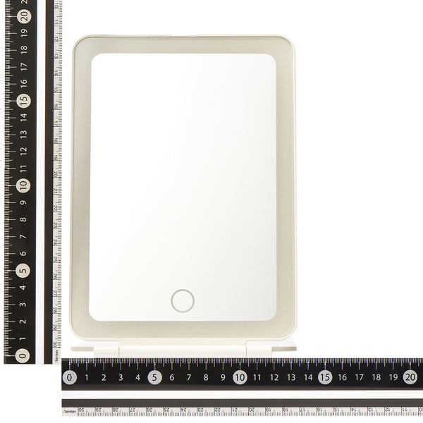 LED 折り畳みミラー ホワイト | Francfranc（フランフラン）公式通販