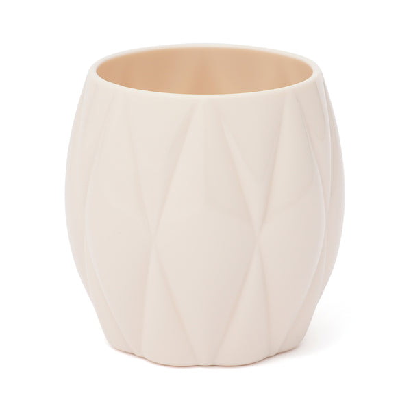 ダイヤ タンブラー ベージュ