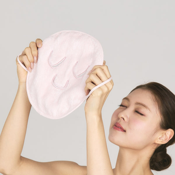 蒸しフェイスマスクタオル ホワイト