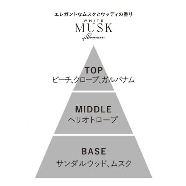 ボニエール 消臭 ルームフレグランス ブラック （エレガンスムスク