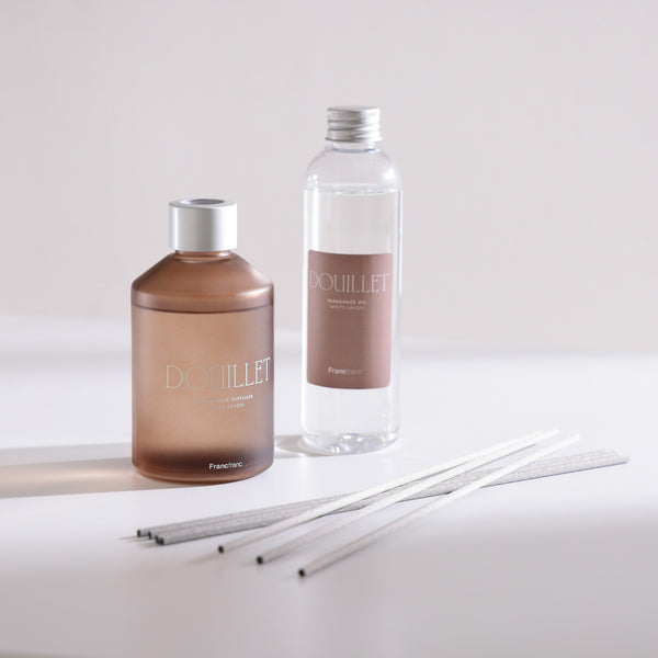 ドゥイエ フレグランスディフューザ― ブラウン（ホワイトサボン