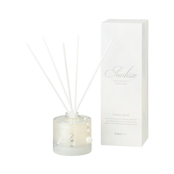 パーリス ミニ フレグランス ディフューザー ホワイト（穏やかで上品なムスクの香り）