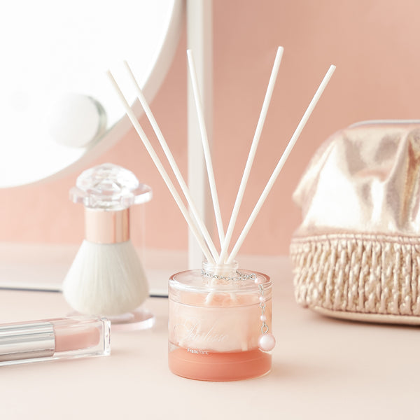 パーリス ミニ フレグランス ディフューザー ピンク（華やかで優雅なローズの香り）