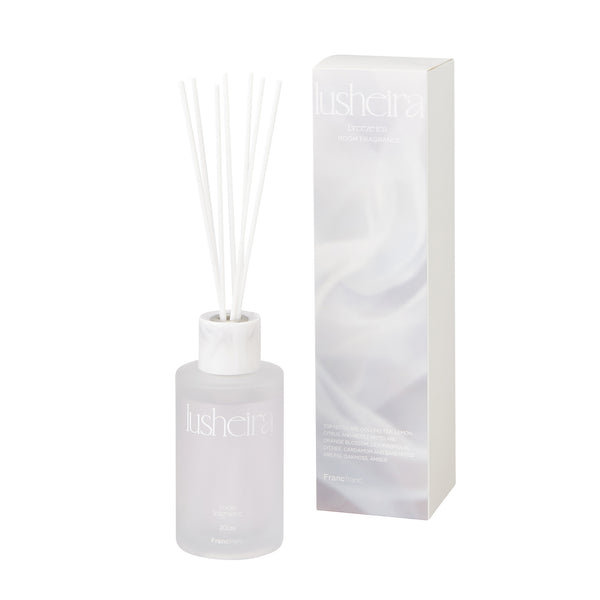 ルシェラ フレグランスディフューザ― ホワイト（すっきりとしたブリーズティーの香り）