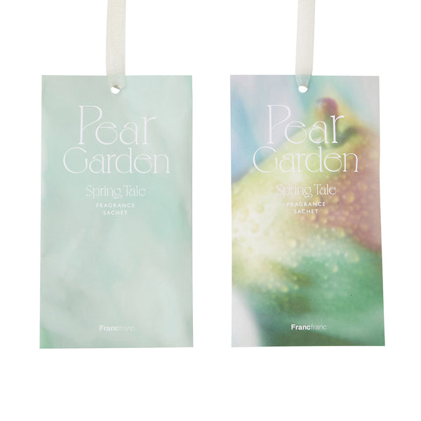 スプリングテール フレグランス サシェ ライトグリーン（ペアガーデンの香り）