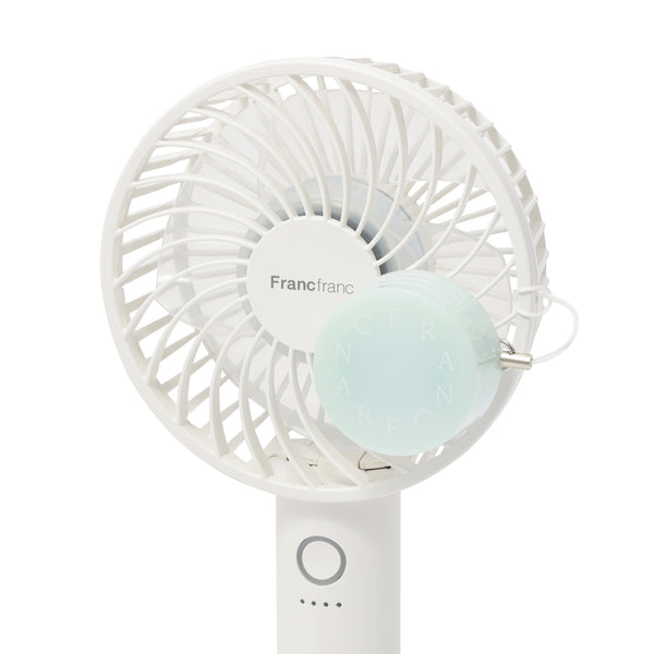 ハンディファン フレグランスクリップ グリーン（シトロネラの香り）