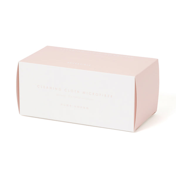 クリーニングクロス マイクロファイバー リバーシブル ピンク 20枚入り