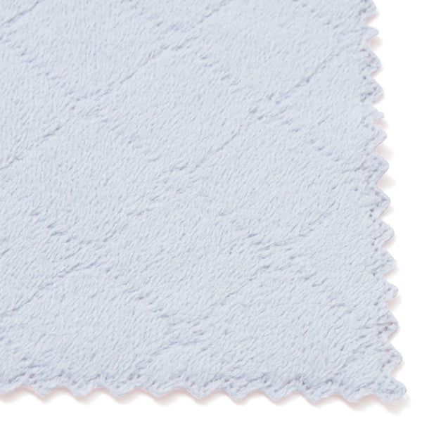 クリーニングクロス マイクロファイバー リバーシブル ブルー 20枚入り