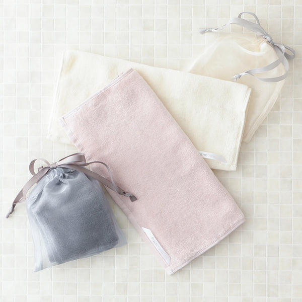 美肌ケアタオルピンク