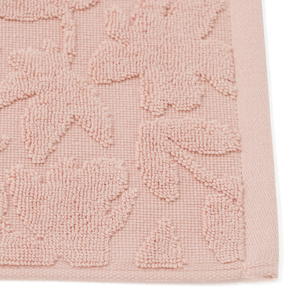 ヴァレセットタオルマット フラワー ピンク