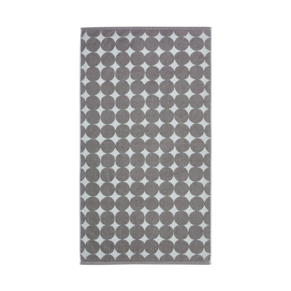 ヴァレセットバスタオル ドット グレー