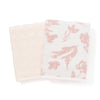 ヴァレセットバスタオル ナチュラルフラワー ピンク