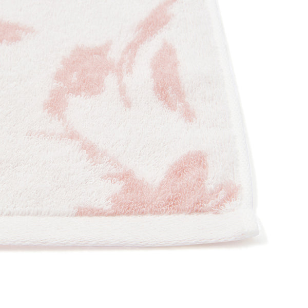 ヴァレセットバスタオル ナチュラルフラワー ピンク