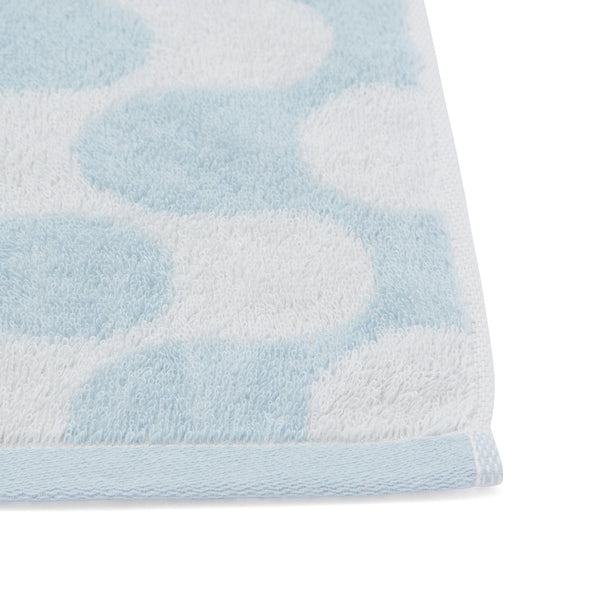 ヴァレセットバスタオル ウェーブ ブルー