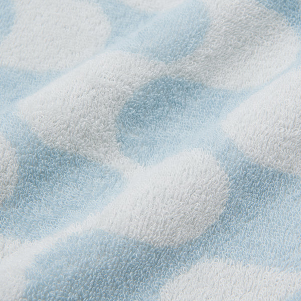 ヴァレセットバスタオル ウェーブ ブルー