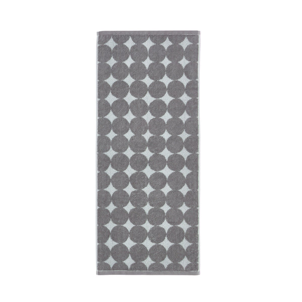 ヴァレセットフェイスタオル ドット グレー