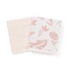 ヴァレセットフェイスタオル ナチュラルフラワー ピンク