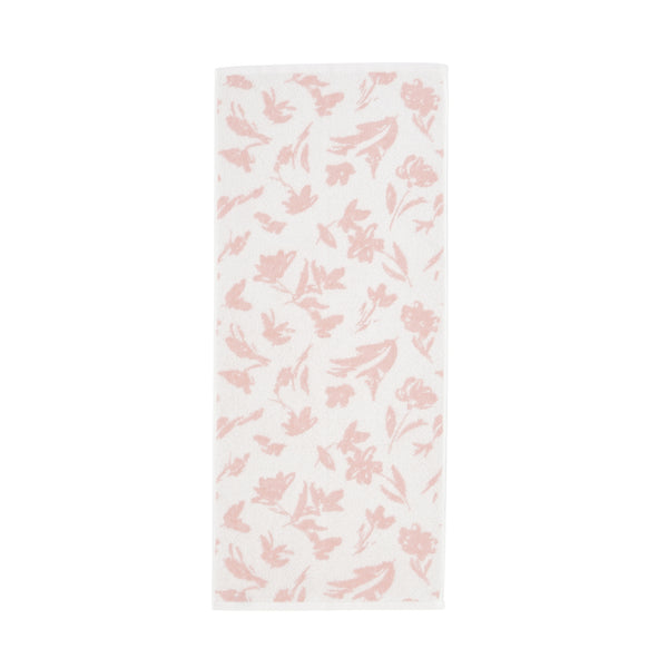 ヴァレセットフェイスタオル ナチュラルフラワー ピンク