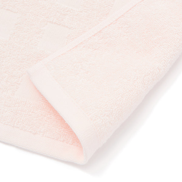 ヴァレセットフェイスタオル ナチュラルフラワー ピンク