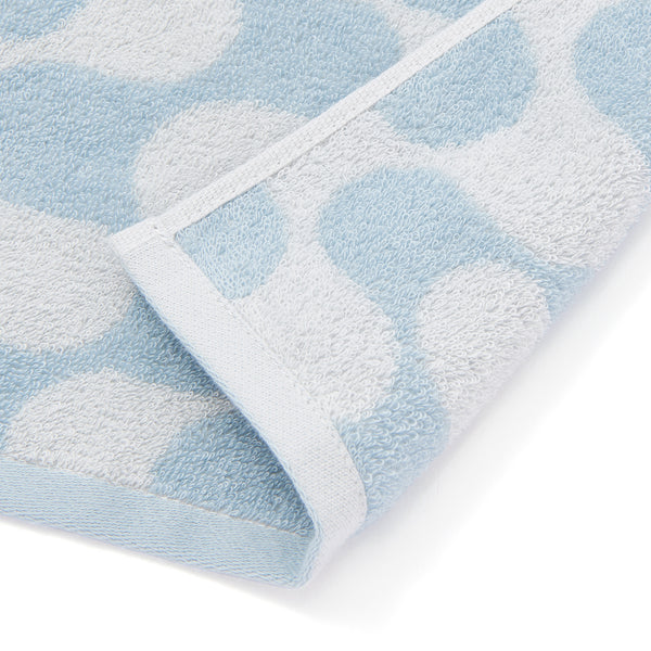 ヴァレセットフェイスタオル ウェーブ ブルー