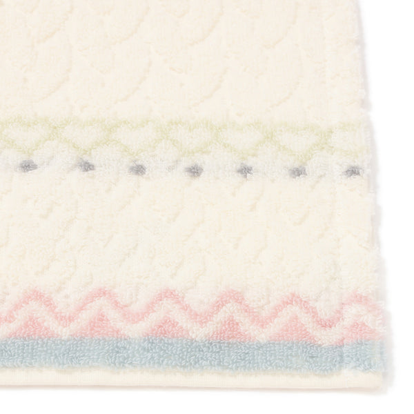 抗菌防臭 ノルディック バスタオル ホワイト