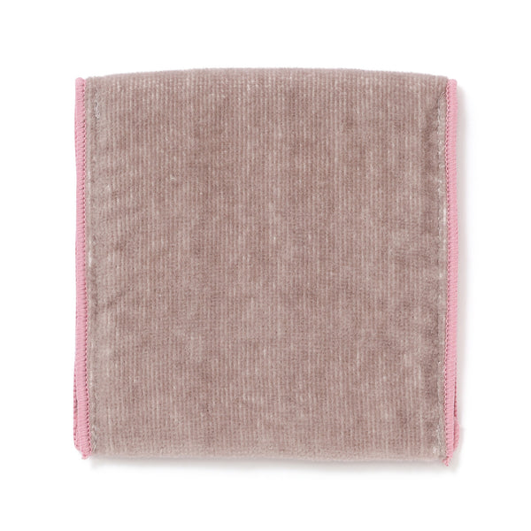 抗菌防臭ポケット付 ハーフハンカチ カラーパレット ピンク