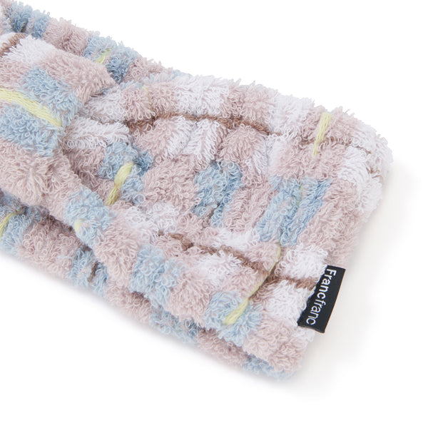 抗菌防臭パステルエッジ ヘアバンド ピンク