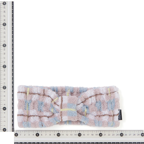 抗菌防臭パステルエッジ ヘアバンド ピンク