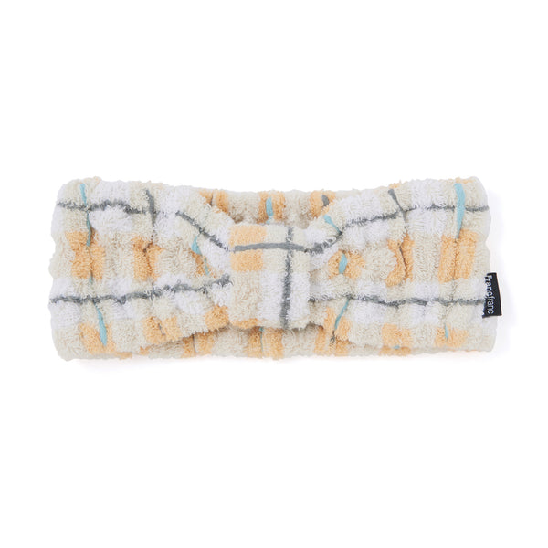 抗菌防臭パステルエッジ ヘアバンド オレンジ