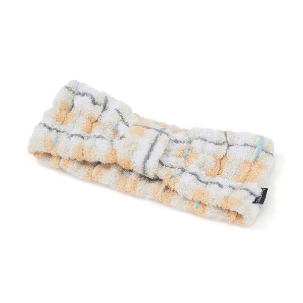 抗菌防臭パステルエッジ ヘアバンド オレンジ