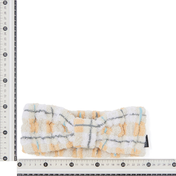 抗菌防臭パステルエッジ ヘアバンド オレンジ