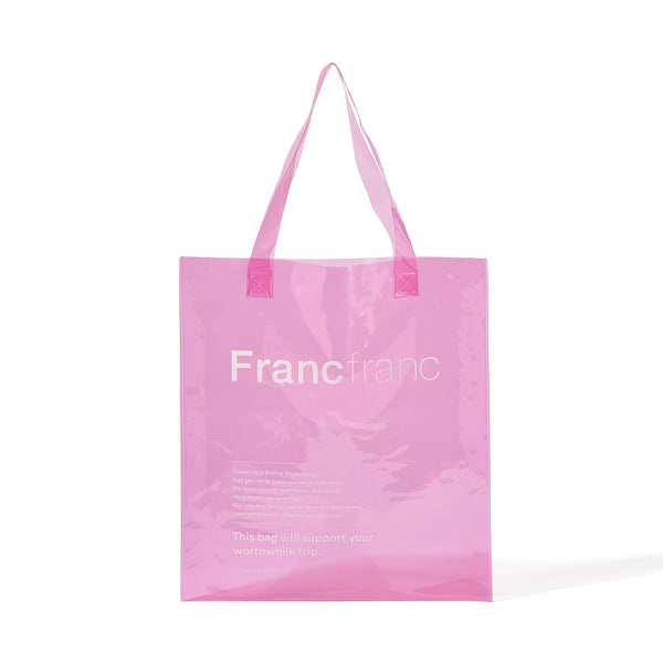 クリア トートバッグ ピンク | Francfranc（フランフラン）公式通販
