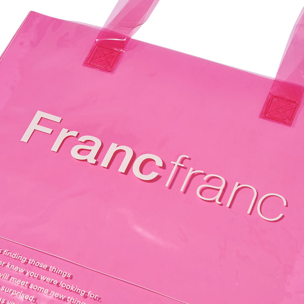 2023年モデル】クリア トートバッグ ピンク | Francfranc（フラン