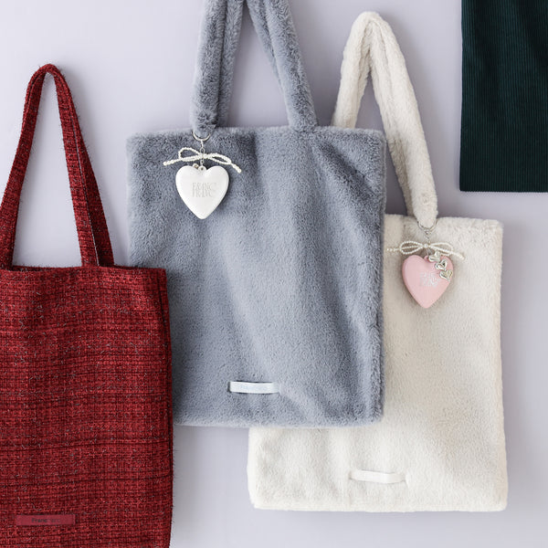 ロゴトート ファー S ブルー